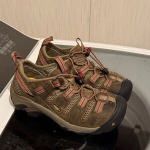 K Keen Atlanta Cool ESD Shoes Steel Toe Work Shoes Womens Size 5 EUC